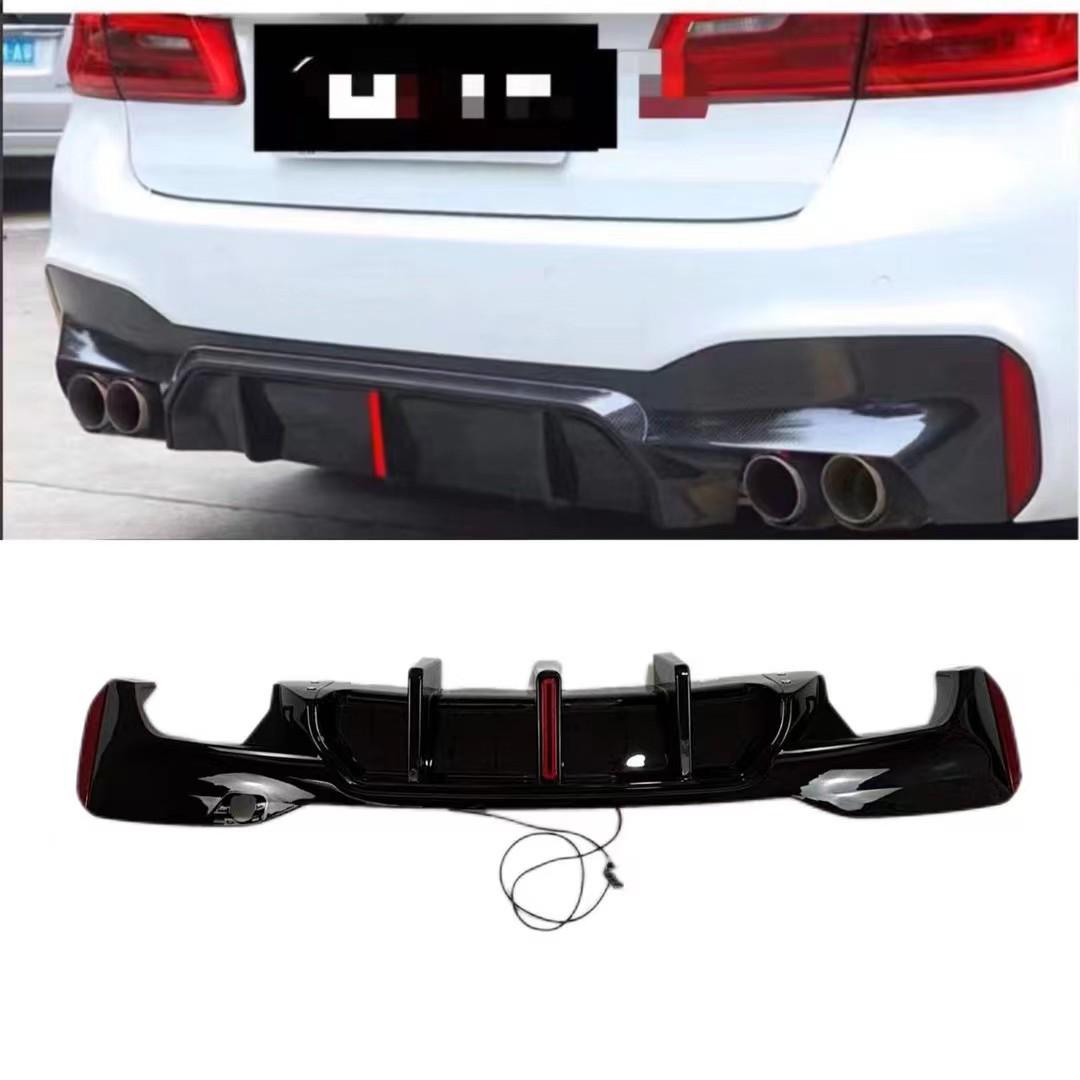 Gloss Black Carbon Fiber Rear Diffuser Spoiler for BMW 5 Series G30/G38 2018-2025 Vertical Bar Light Rear Lip (Gloss Black)
Gloss Black Carbon Fiber Rear Diffuser Spoiler for BMW 5 Series G30/G38 2018-2025 Vertical Bar Light Rear Lip (Gloss Black)