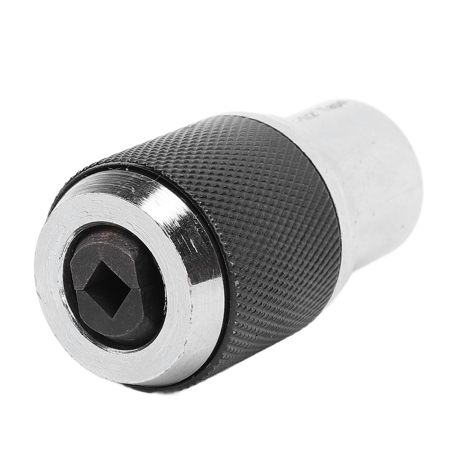 Tap Socket 1 4‑1 2in 3 8in Square Drive Adjustable Tap Socket for M8 to M12 Taps Reamers Screw Extractors
Tap Socket 1 4‑1 2in 3 8in Square Drive Adjustable Tap Socket for M8 to M12 Taps Reamers Screw Extractors