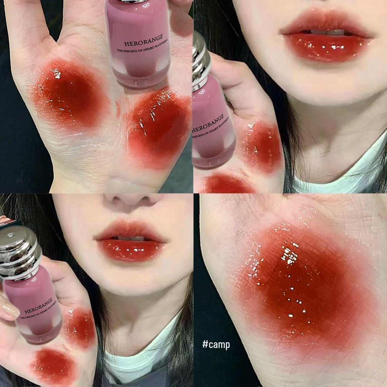 HERORANG Heart Glow Tinted Lip Glaze - Low Saturation, Moisturizing, Mirror Finish, Whitening, Long-Lasting, No Color Fade 2g
HERORANG Heart Glow Tinted Lip Glaze - Low Saturation, Moisturizing, Mirror Finish, Whitening, Long-Lasting, No Color Fade 2g