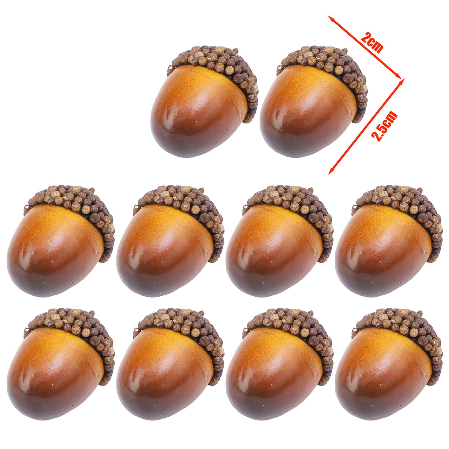 50/10PCS Mini Realistic Artificial Acorn Oak Nut Simulation Pine Cones Fake Fruit Ornament Christmas Home Decoration Xmas Bauble 10PCS
50/10PCS Mini Realistic Artificial Acorn Oak Nut Simulation Pine Cones Fake Fruit Ornament Christmas Home Decoration Xmas Bauble 10PCS