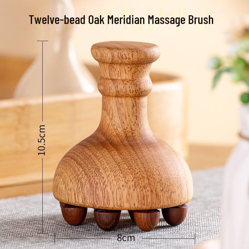 Meridian Wooden Gua Sha Massage Brush for Full Body Therapy - Abdomen, Shoulder, Neck, and Stomach Use
Meridian Wooden Gua Sha Massage Brush for Full Body Therapy - Abdomen, Shoulder, Neck, and Stomach Use