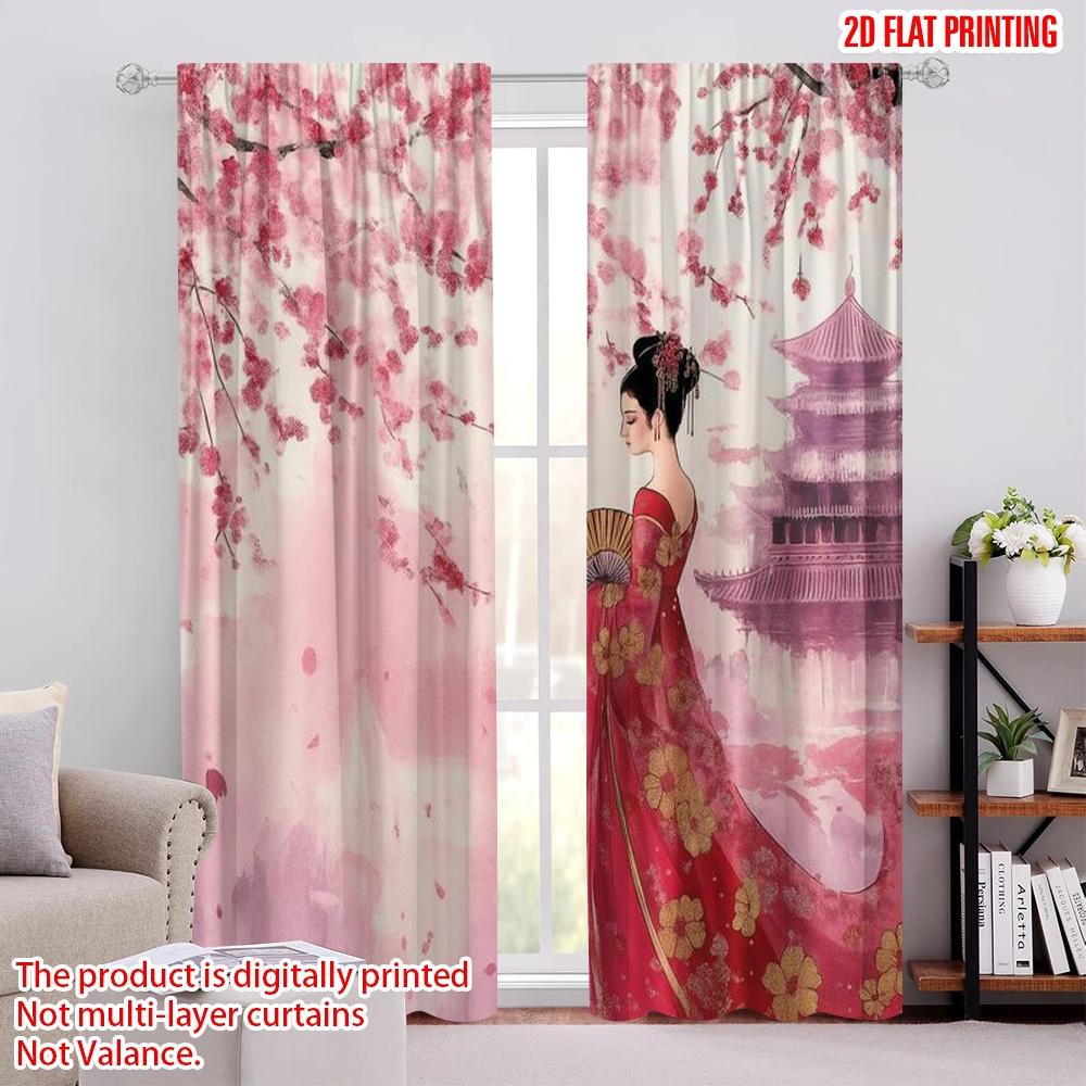 2 шт., 2D принт на ткани, шторы, рулонные шторы, цветение сакуры, императрица, 100% полиэстер (без удилища) Идеальные украшения для дома 52.50 × 116.00 cm 2 pcs
2 шт., 2D принт на ткани, шторы, рулонные шторы, цветение сакуры, императрица, 100% полиэстер (без удилища) Идеальные украшения для дома 52.50 × 116.00 cm 2 pcs