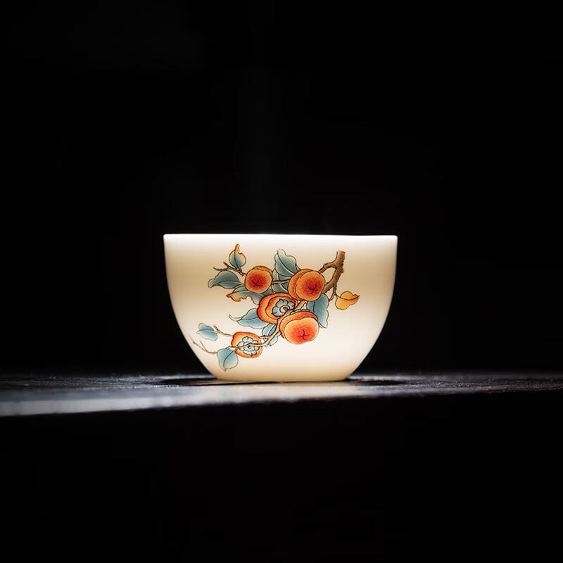 Zhinianhua Mutton Fat Jade Porcelain Teacup Set
Zhinianhua Mutton Fat Jade Porcelain Teacup Set