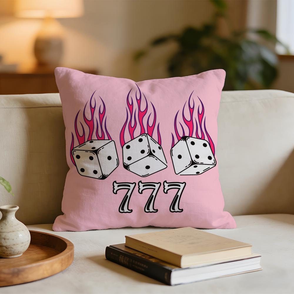 Pink lucky number 7 Cushion Cover Short plush pillowcase for bed sofa carwashable 30x30cm
Pink lucky number 7 Cushion Cover Short plush pillowcase for bed sofa carwashable 30x30cm