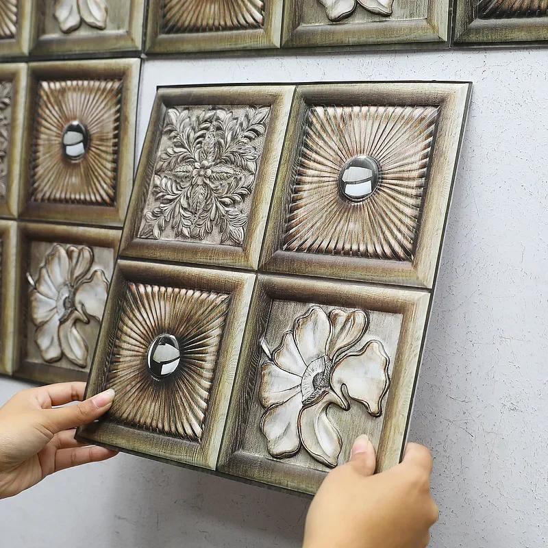 3D PVC Wall Stickers Waterproof Self-adhesive Bathroom Kitchen Stickers TV Background Wall Covering DIY Foam Brick WallPaper 30x30cmx1pc
3D PVC Wall Stickers Waterproof Self-adhesive Bathroom Kitchen Stickers TV Background Wall Covering DIY Foam Brick WallPaper 30x30cmx1pc