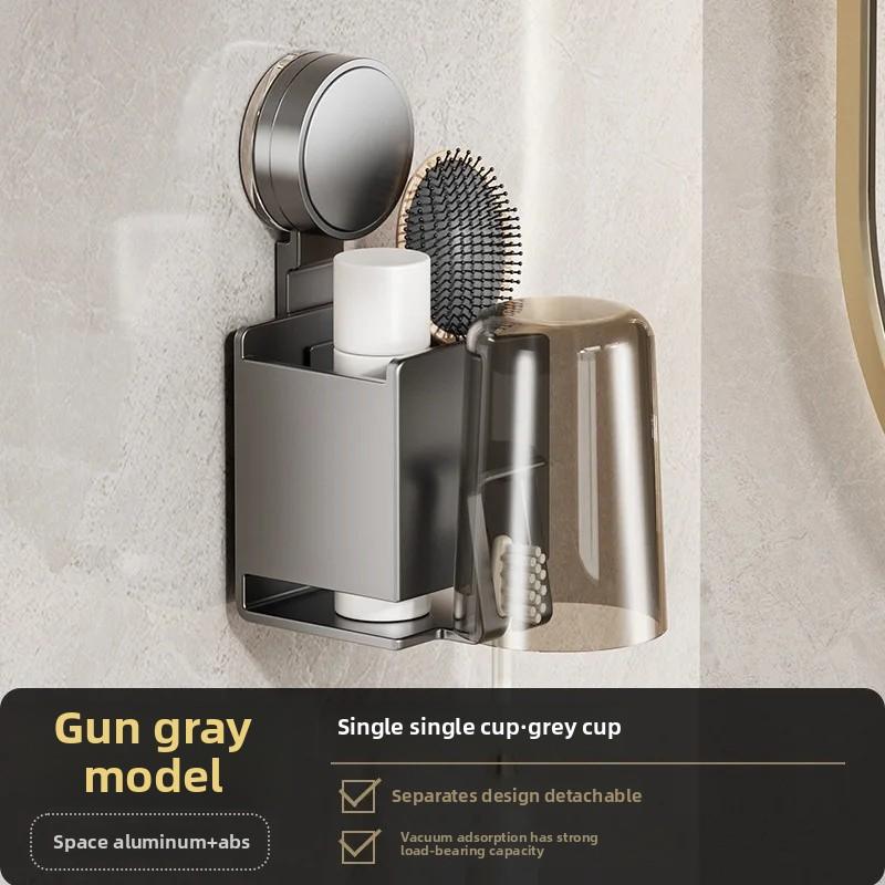 Suction Cup Toothbrush Holder Multi-Function Toothpaste Cup Punch Free Bathroom Mouthwash Cup Electric Toothbrushes Storage Rack
Suction Cup Toothbrush Holder Multi-Function Toothpaste Cup Punch Free Bathroom Mouthwash Cup Electric Toothbrushes Storage Rack
