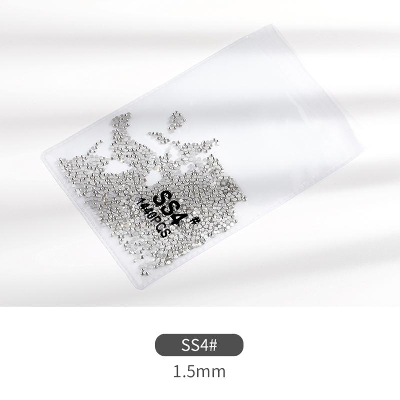 Новинка! 1440pcs Flatback Rhinestones Прозорий манікюр Декоративний орнамент Взуття Танцювальний одяг SS4 (1440 pieces) white
Новинка! 1440pcs Flatback Rhinestones Прозорий манікюр Декоративний орнамент Взуття Танцювальний одяг SS4 (1440 pieces) white