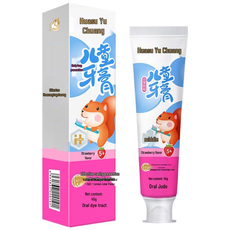 Huasu Yuchuang 5+ Kids Anti-Cavity Toothpaste
Huasu Yuchuang 5+ Kids Anti-Cavity Toothpaste