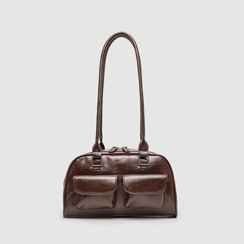 Niche Style Underarm Bag Styling Fashion Shoulder Bag Large Capacity High Sense Portable Commuter Bag Women коричневый
Niche Style Underarm Bag Styling Fashion Shoulder Bag Large Capacity High Sense Portable Commuter Bag Women коричневый