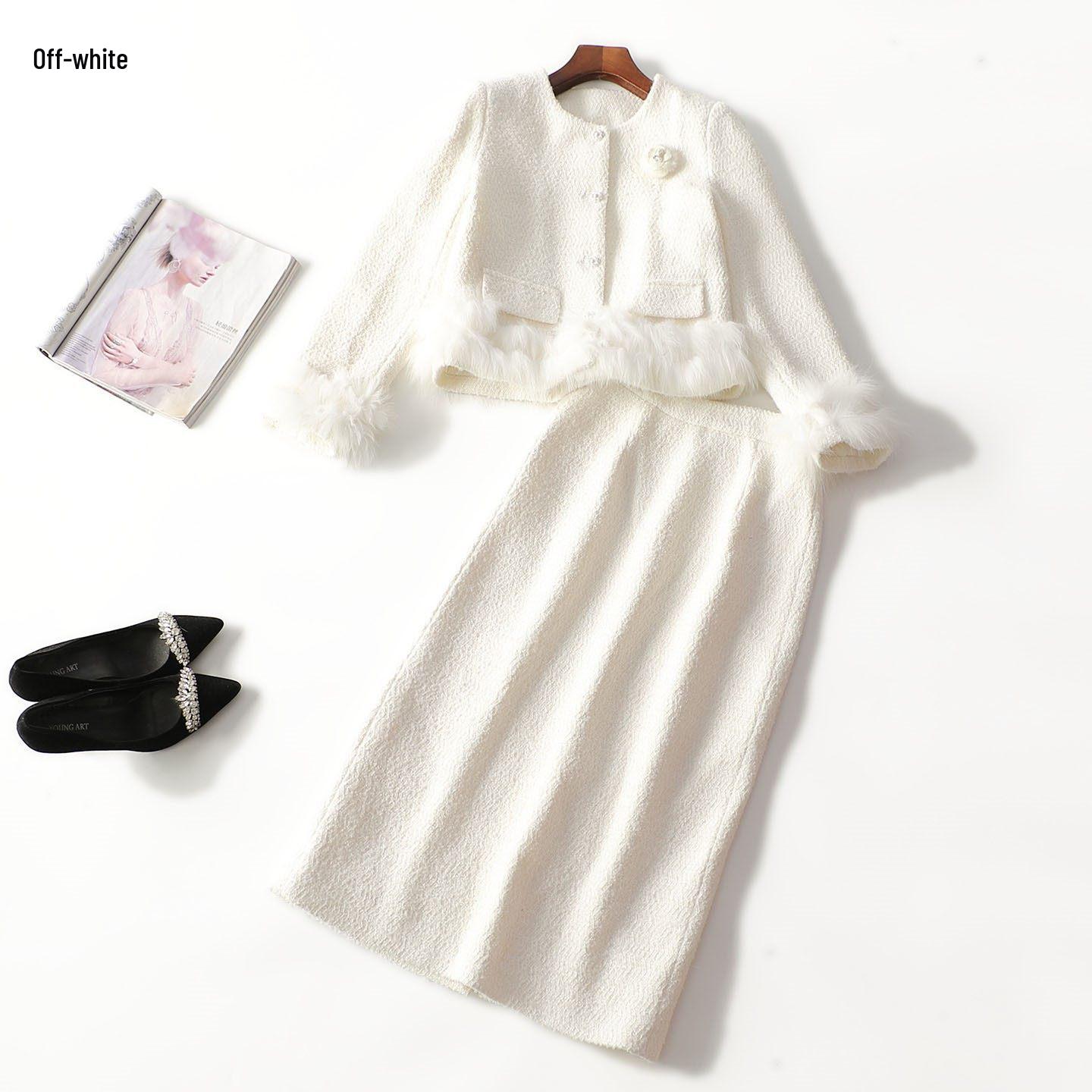 Winter Long Sleeve Down Jacket & Skirt Set M кремовый/белый
Winter Long Sleeve Down Jacket & Skirt Set M кремовый/белый