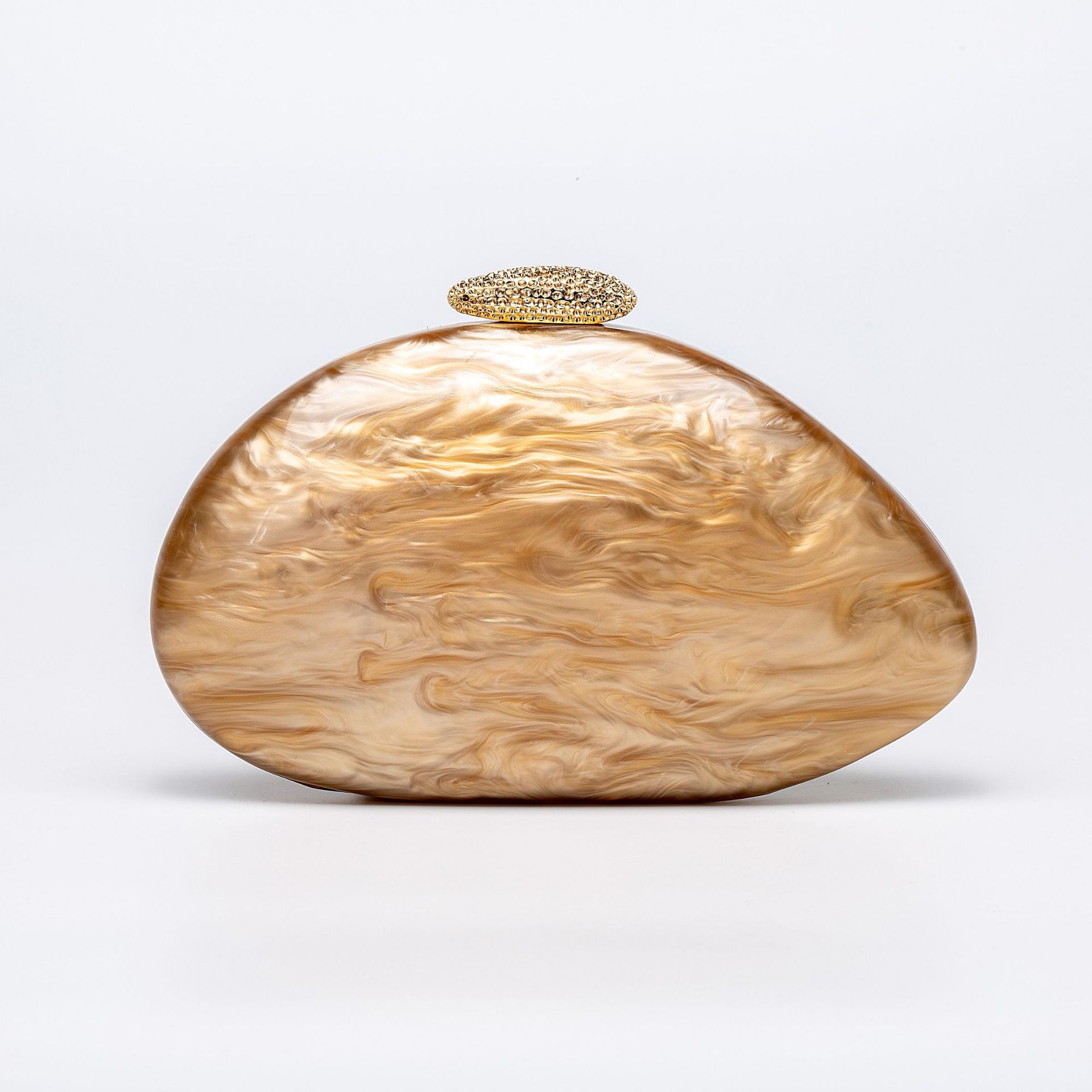 Women S Shoulder Oblique Span Bag, Special-Shaped Shell Acrylic Bag, Fashion Wedding Dinner Clutch Bag темно-коричневого кольору
Women S Shoulder Oblique Span Bag, Special-Shaped Shell Acrylic Bag, Fashion Wedding Dinner Clutch Bag темно-коричневого кольору