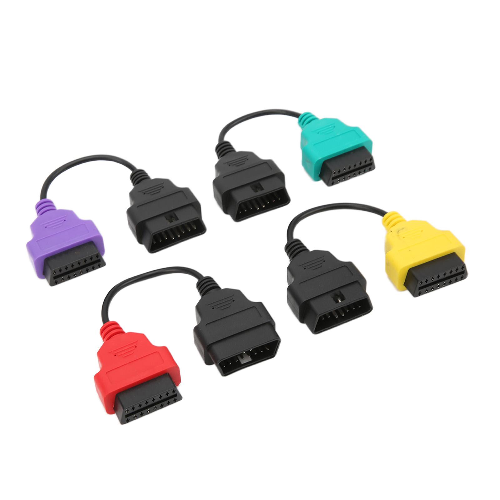4pcs OBD2 Scanner Cable Adapter Diagnostic Connector Car Scan Tool Replacement for Fiat ECU
4pcs OBD2 Scanner Cable Adapter Diagnostic Connector Car Scan Tool Replacement for Fiat ECU