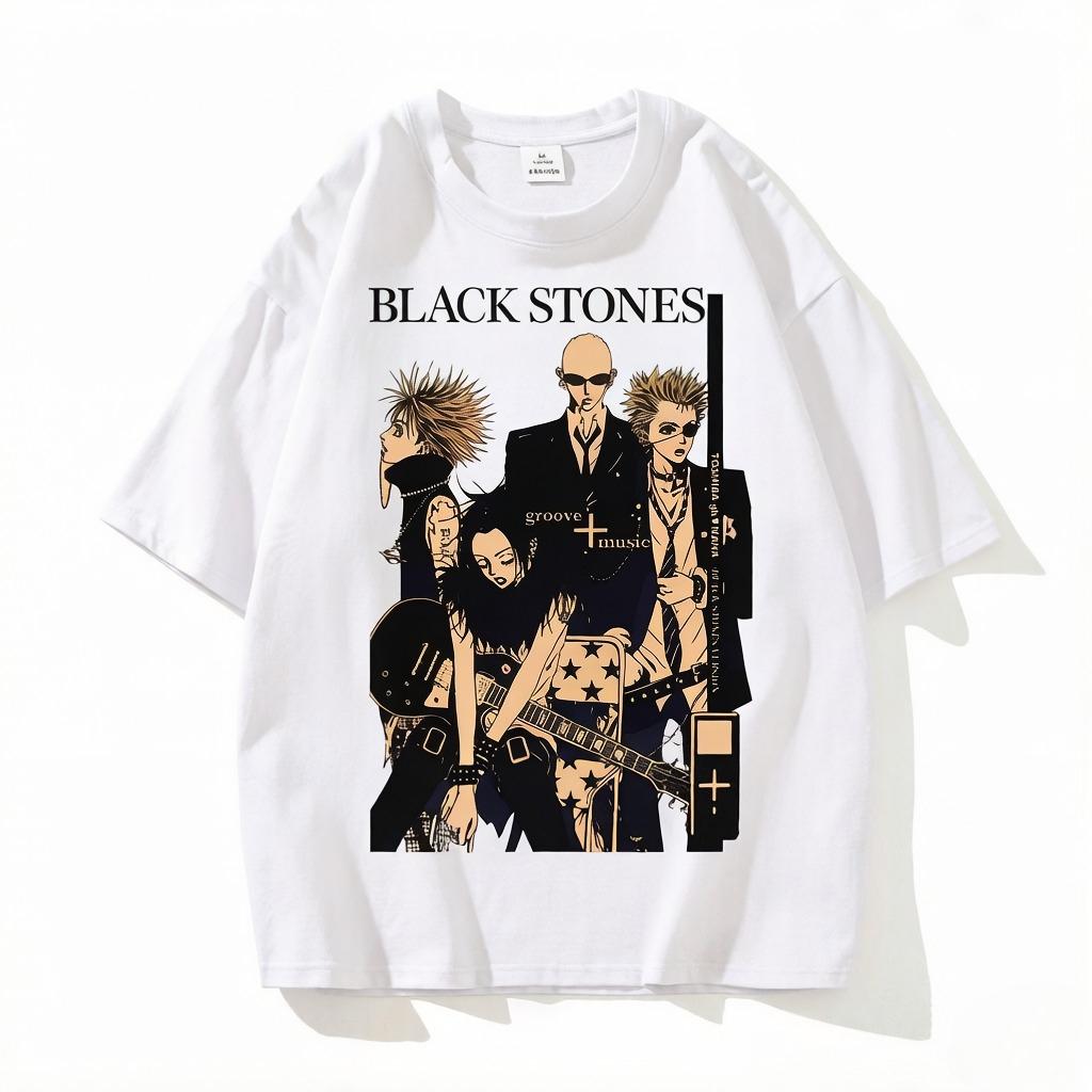 Japanese Unisexga Black Stones Nana Osaki Vintage T Shirts Unisex Women Clothing Short Sleeve Tshirt Cotton Tshirts S
Japanese Unisexga Black Stones Nana Osaki Vintage T Shirts Unisex Women Clothing Short Sleeve Tshirt Cotton Tshirts S