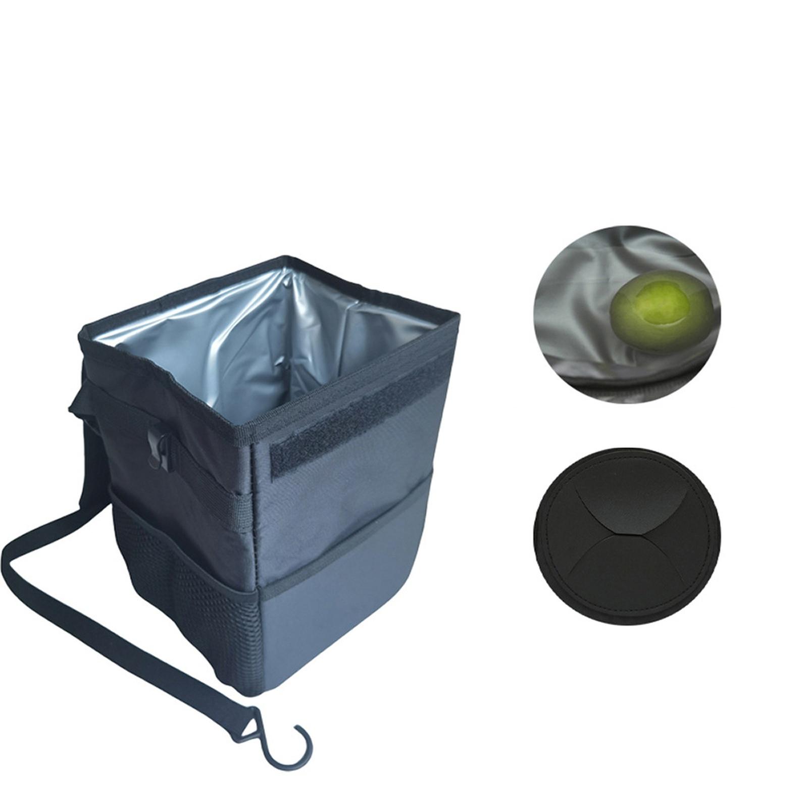 Ryhpez Car Trash Can with Lid - Leakproof Trash Car Garbage Can, Automotive Truck Organizer and Storage Bag for Women Men Road Trip one size чорний
Ryhpez Car Trash Can with Lid - Leakproof Trash Car Garbage Can, Automotive Truck Organizer and Storage Bag for Women Men Road Trip one size чорний