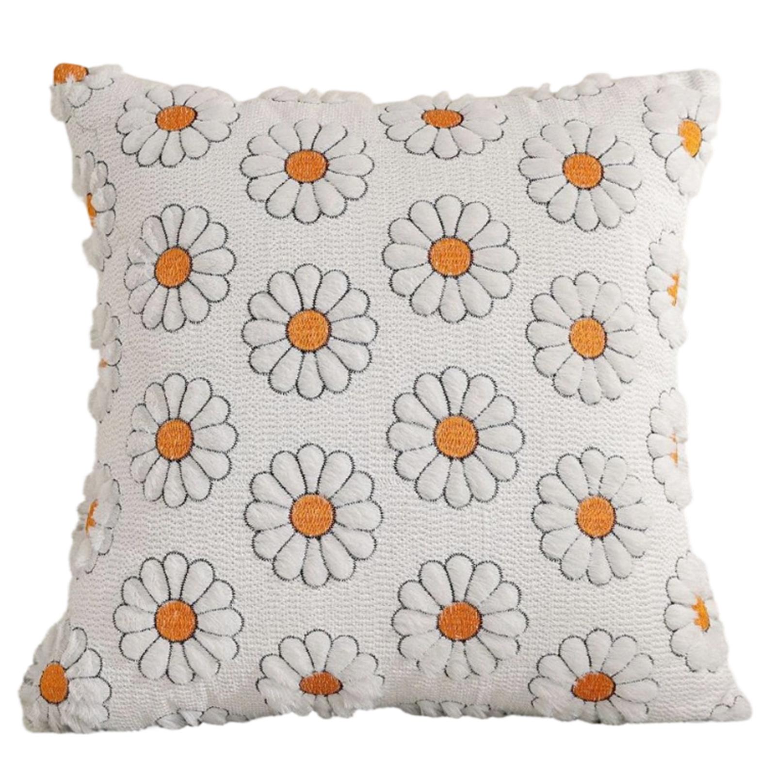 45x45CM Quilted Floral Embroidered Pillow Cover Decorative Cushion Case Without Insert for Home Sofa Bedroom Living Room One Size белый
45x45CM Quilted Floral Embroidered Pillow Cover Decorative Cushion Case Without Insert for Home Sofa Bedroom Living Room One Size белый