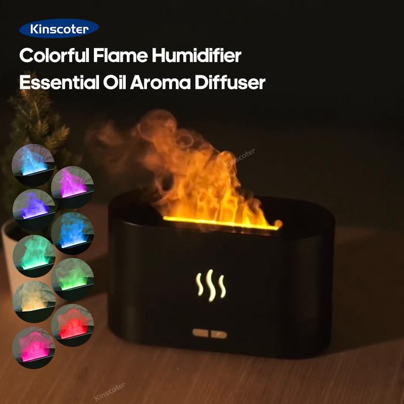 RGB Flame Aroma Diffuser Humidifier USB Desktop Simulation Light Aromatherapy Cleaner Air for Bedroom With 7 Colors
RGB Flame Aroma Diffuser Humidifier USB Desktop Simulation Light Aromatherapy Cleaner Air for Bedroom With 7 Colors