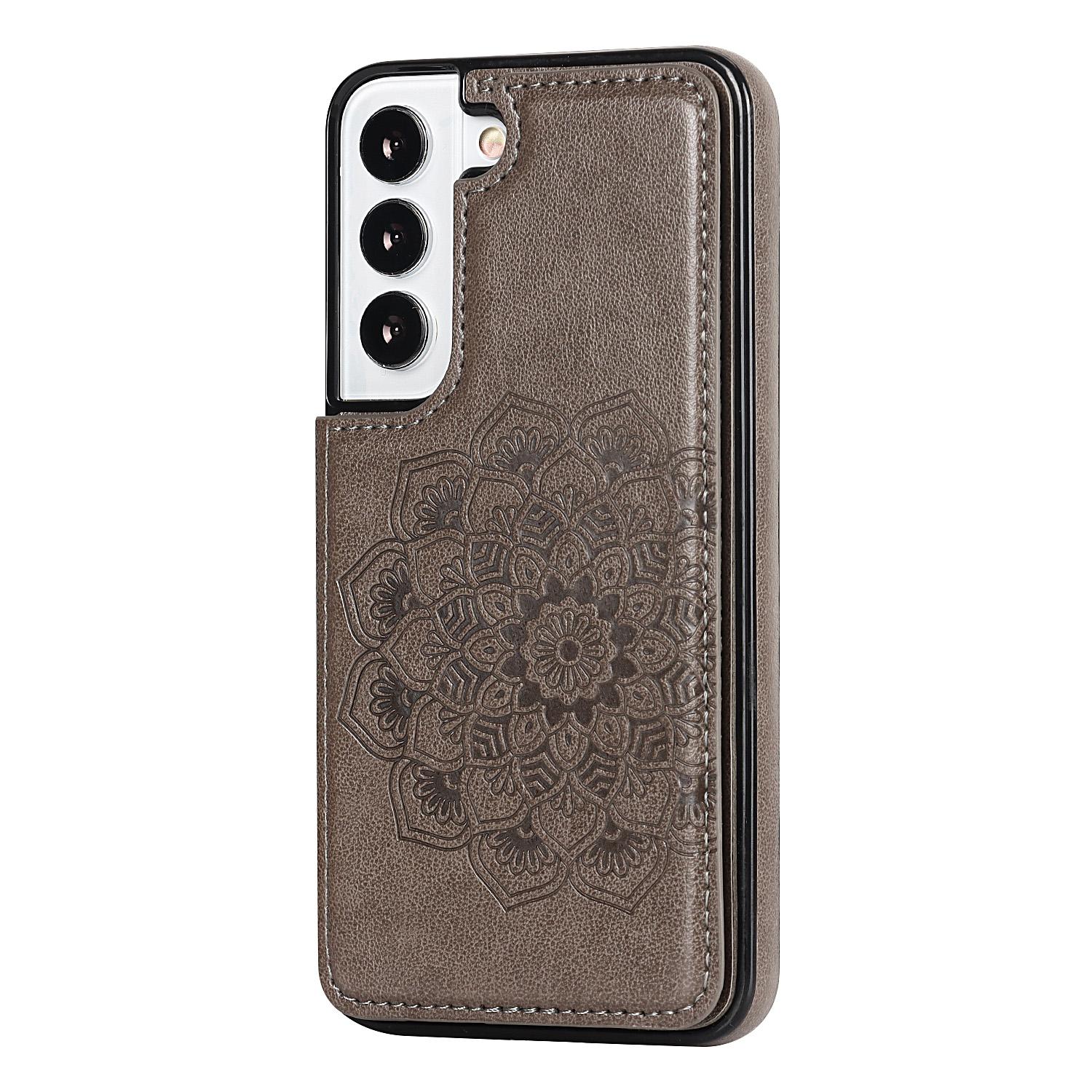 Card Holder Scratch-resistant PU Leather Coated TPU Phone Case Imprinted Mandala Flower Kickstand Phone Cover for Samsung Galaxy S22 Ultra 5G Grey
Card Holder Scratch-resistant PU Leather Coated TPU Phone Case Imprinted Mandala Flower Kickstand Phone Cover for Samsung Galaxy S22 Ultra 5G Grey
