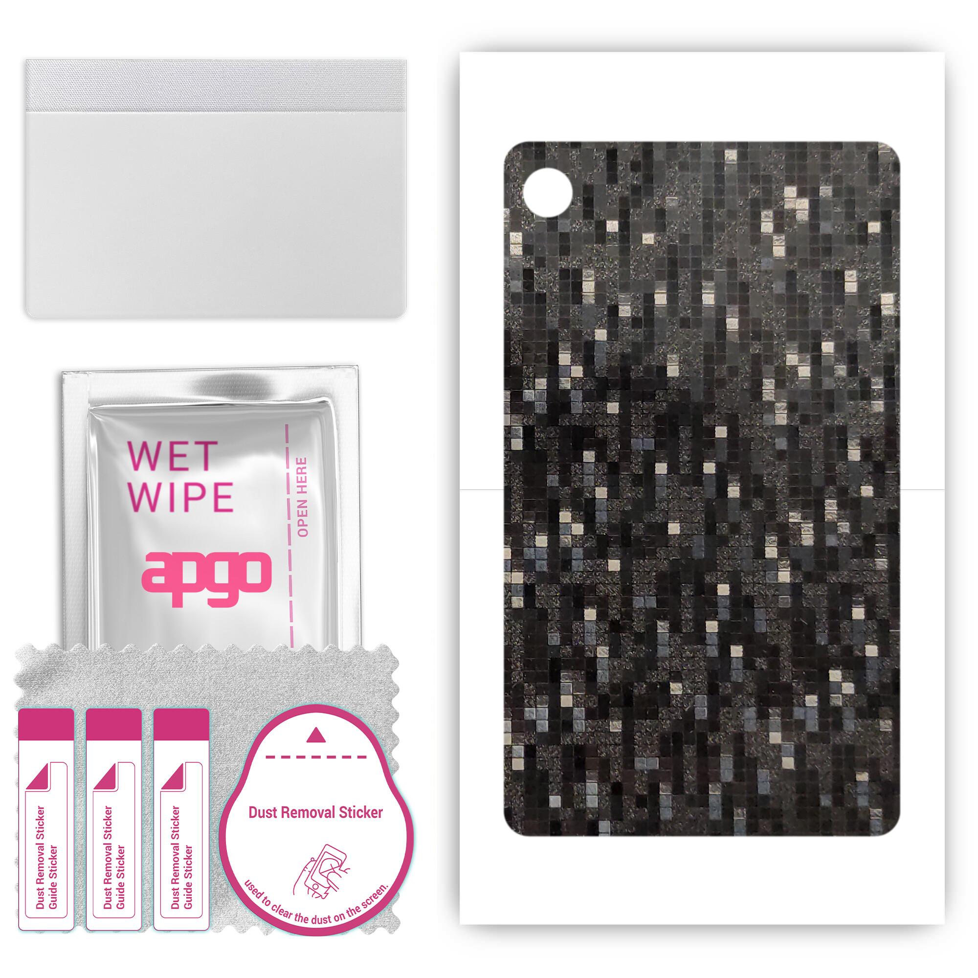 apgo Protective Skin Sticker for the back compatible with Lenovo Tab M7 3rd Gen, Wrap Film, Foil, Vinyl - Pattern Carbon Black Pixel
apgo Protective Skin Sticker for the back compatible with Lenovo Tab M7 3rd Gen, Wrap Film, Foil, Vinyl - Pattern Carbon Black Pixel
