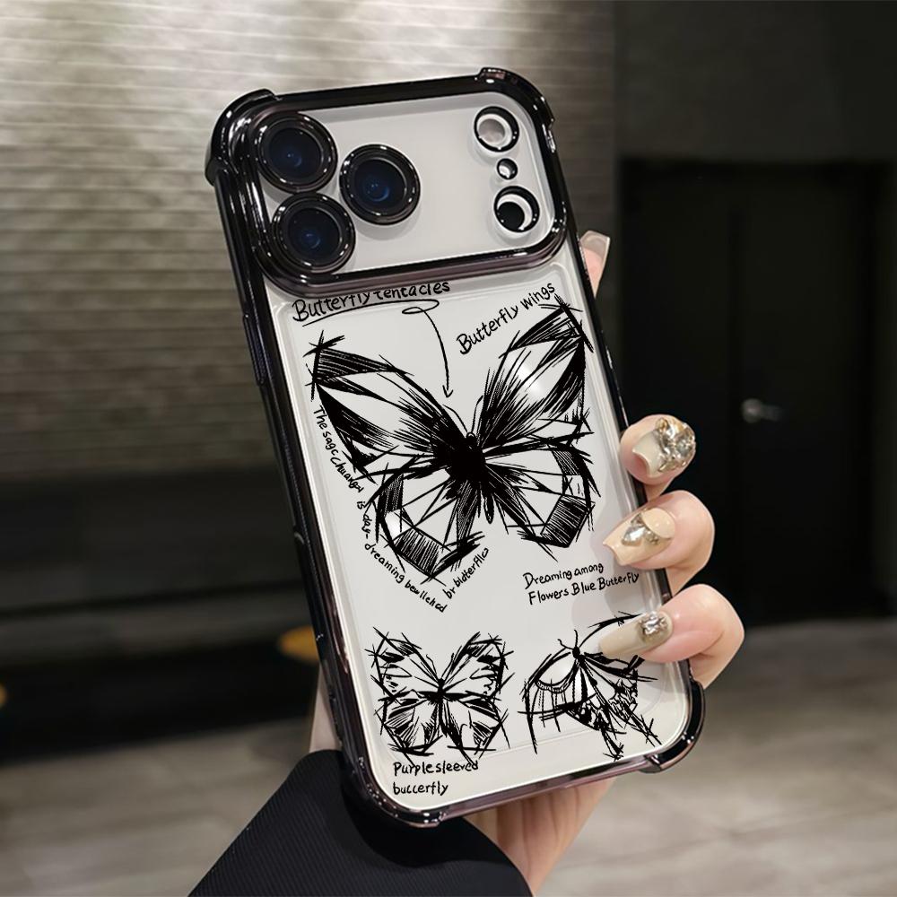 Fashion Butterfly Phone Case for Samsung Galaxy S26 S25 S24 S23 S22 S21 S20 FE Ultra Plus 5G Anti-drop Transparent Cover Galaxy S25
Fashion Butterfly Phone Case for Samsung Galaxy S26 S25 S24 S23 S22 S21 S20 FE Ultra Plus 5G Anti-drop Transparent Cover Galaxy S25