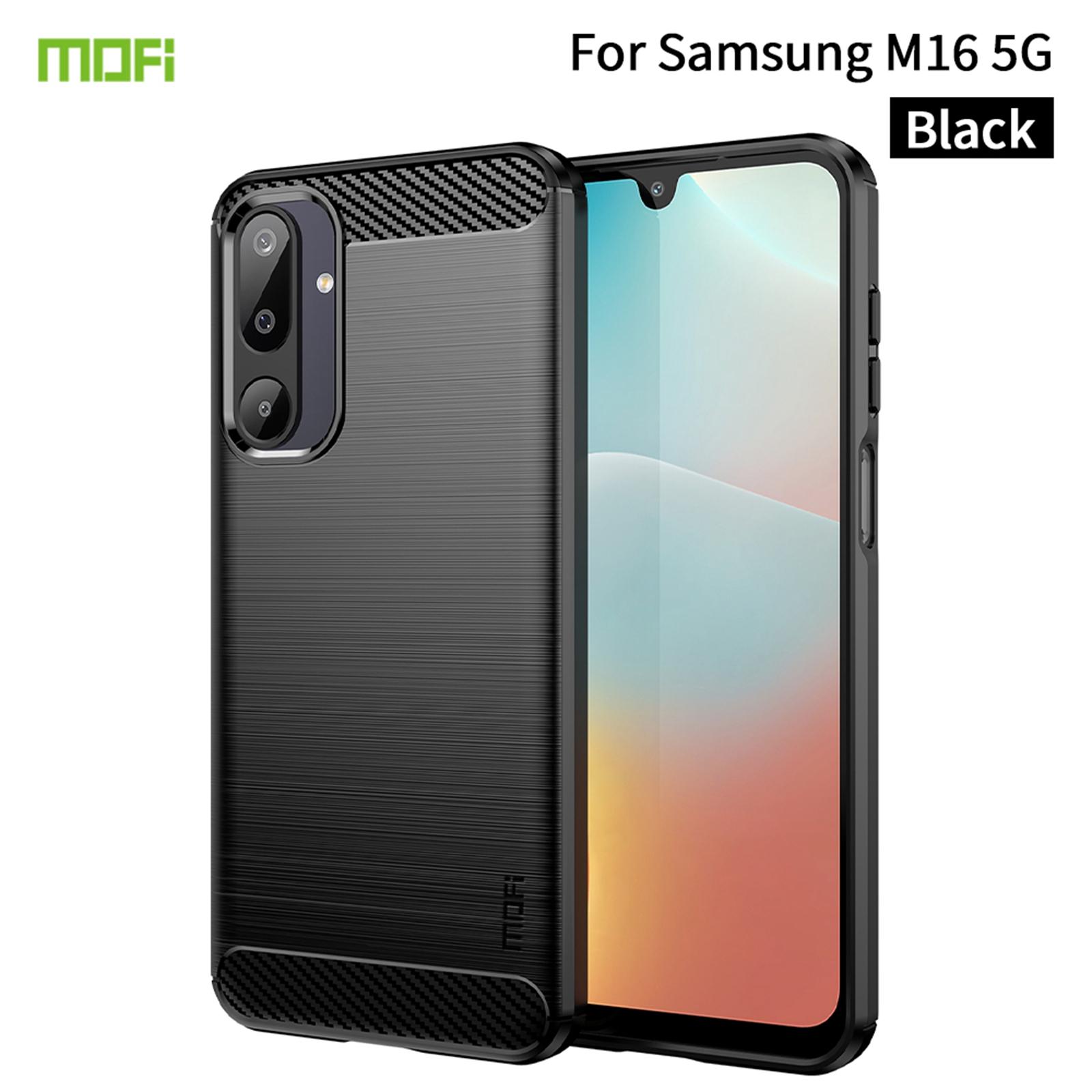 For Samsung Galaxy M16 5G/F16 5G Back Cover MOFI Brushed Texture Carbon Fiber Soft TPU Case Red
For Samsung Galaxy M16 5G/F16 5G Back Cover MOFI Brushed Texture Carbon Fiber Soft TPU Case Red
