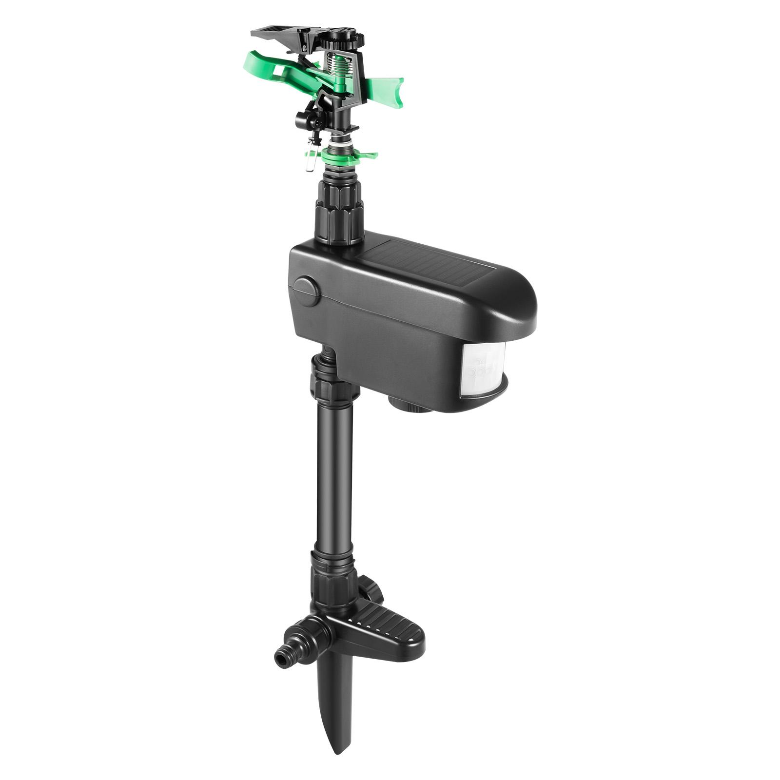 Solar Motion-Activated Sprinkler 0-270° Adjustable 3.28-32.81FT Sensing Distance IPX4 Waterproof for Garden Farm Critter чёрный
Solar Motion-Activated Sprinkler 0-270° Adjustable 3.28-32.81FT Sensing Distance IPX4 Waterproof for Garden Farm Critter чёрный