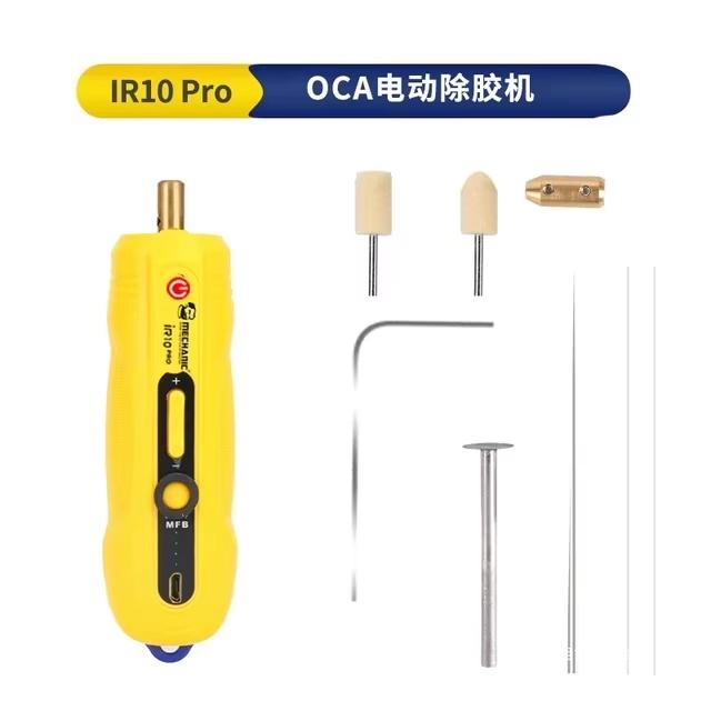 Mechanic IR10 PRO Degumming Set OCA Mobile Phone LCD Screen Degumming Speed Regulation Small Electric Glue Remove Pen Tools жовтий
Mechanic IR10 PRO Degumming Set OCA Mobile Phone LCD Screen Degumming Speed Regulation Small Electric Glue Remove Pen Tools жовтий