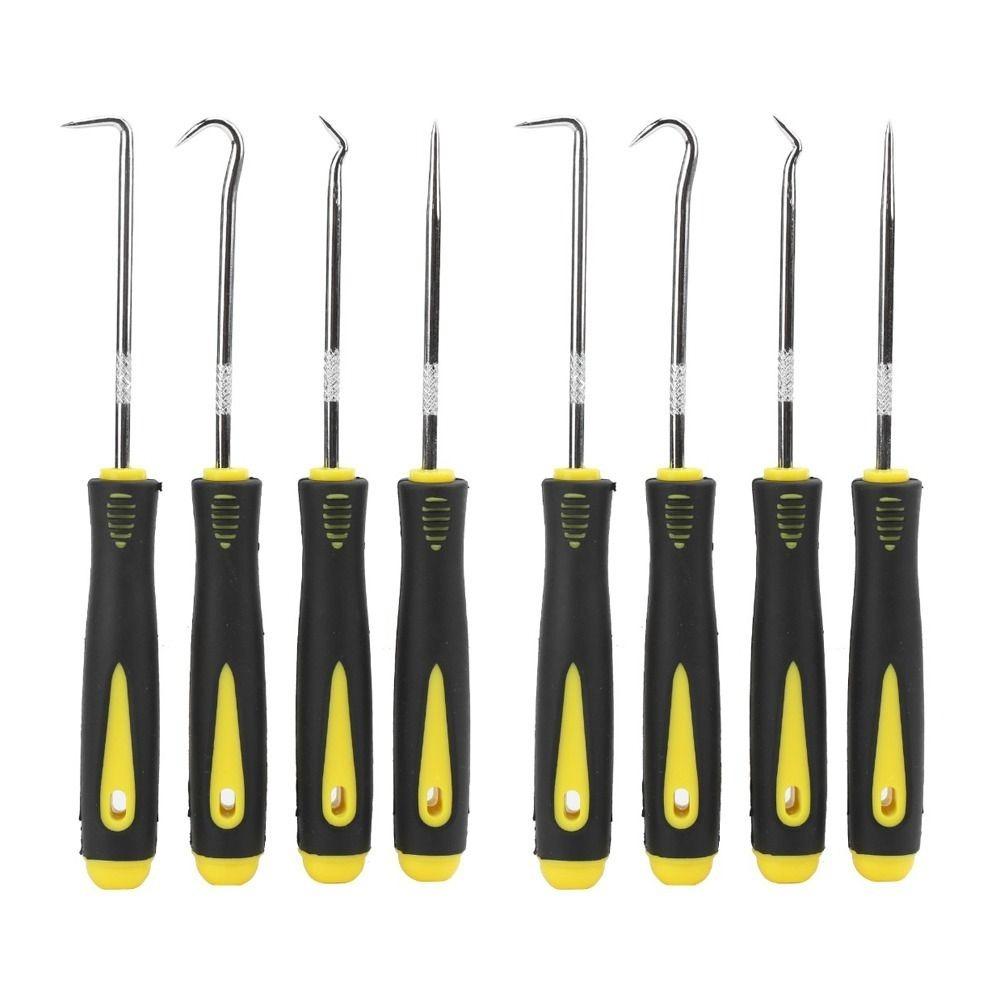 8PCS Comfort Grip Oil Seal Screwdriver Puller Precision O-Ring Seal Gasket Puller Gasket Removal 8pcs
8PCS Comfort Grip Oil Seal Screwdriver Puller Precision O-Ring Seal Gasket Puller Gasket Removal 8pcs