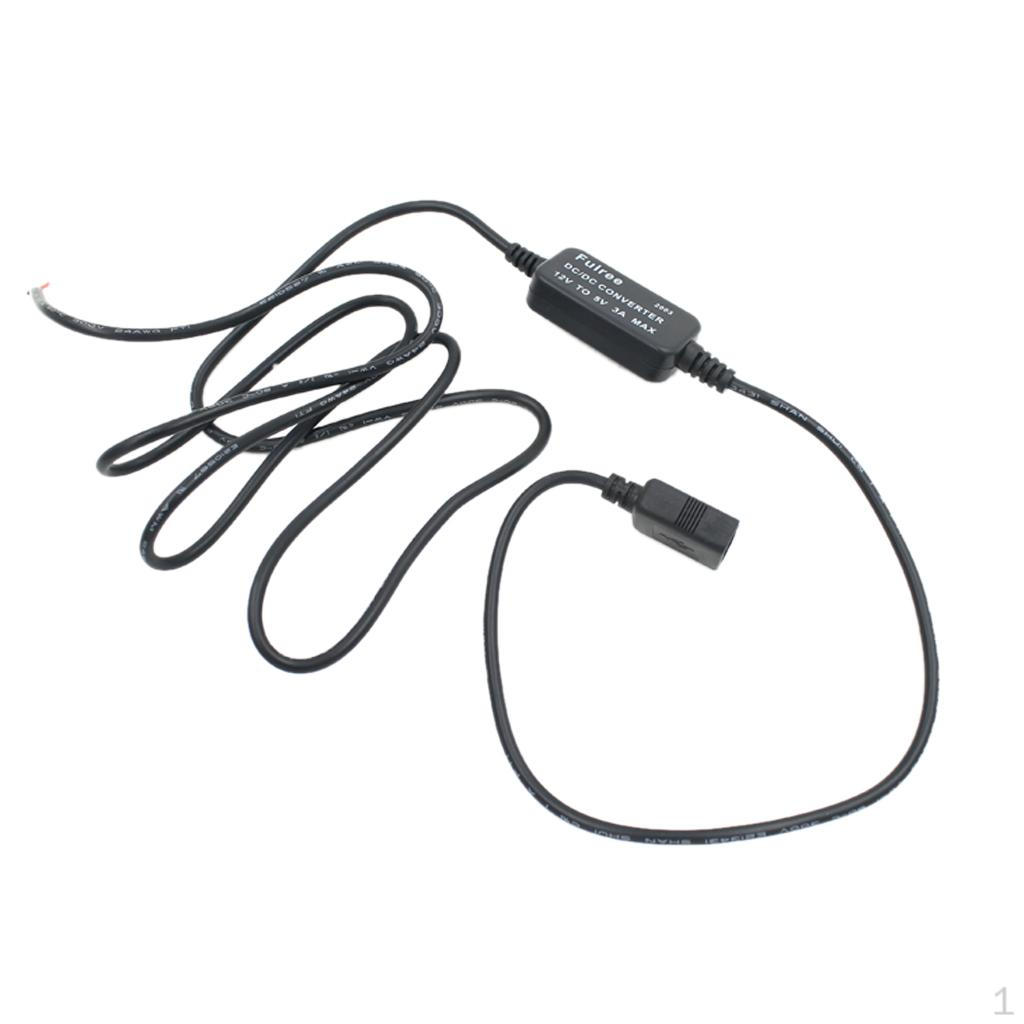 DC Buck Converter 12V to 5V 3A USB Power Adapter Car Charger
DC Buck Converter 12V to 5V 3A USB Power Adapter Car Charger