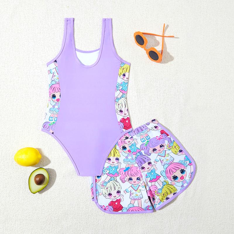 European & American Print Kid s One-Piece Swimsuit & Cute Girl s Bikini Set 8 Years фіолетовий
European & American Print Kid s One-Piece Swimsuit & Cute Girl s Bikini Set 8 Years фіолетовий