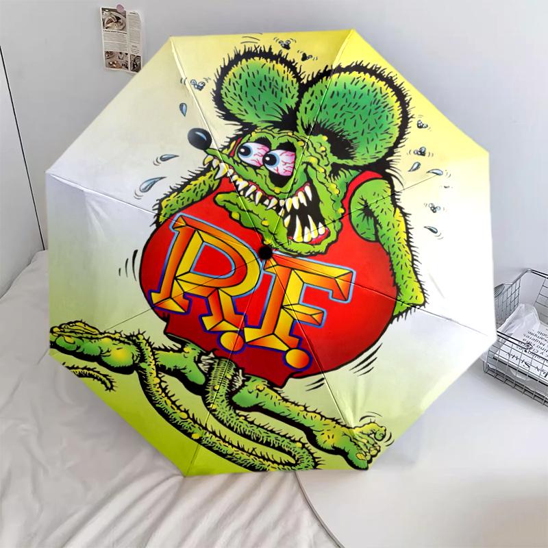 1pc Rat Fink pattern Umbrella Portable Folding Umbrella Iron Frame Hole Bone Structure Outdoor Home Umbrella разноцветный
1pc Rat Fink pattern Umbrella Portable Folding Umbrella Iron Frame Hole Bone Structure Outdoor Home Umbrella разноцветный