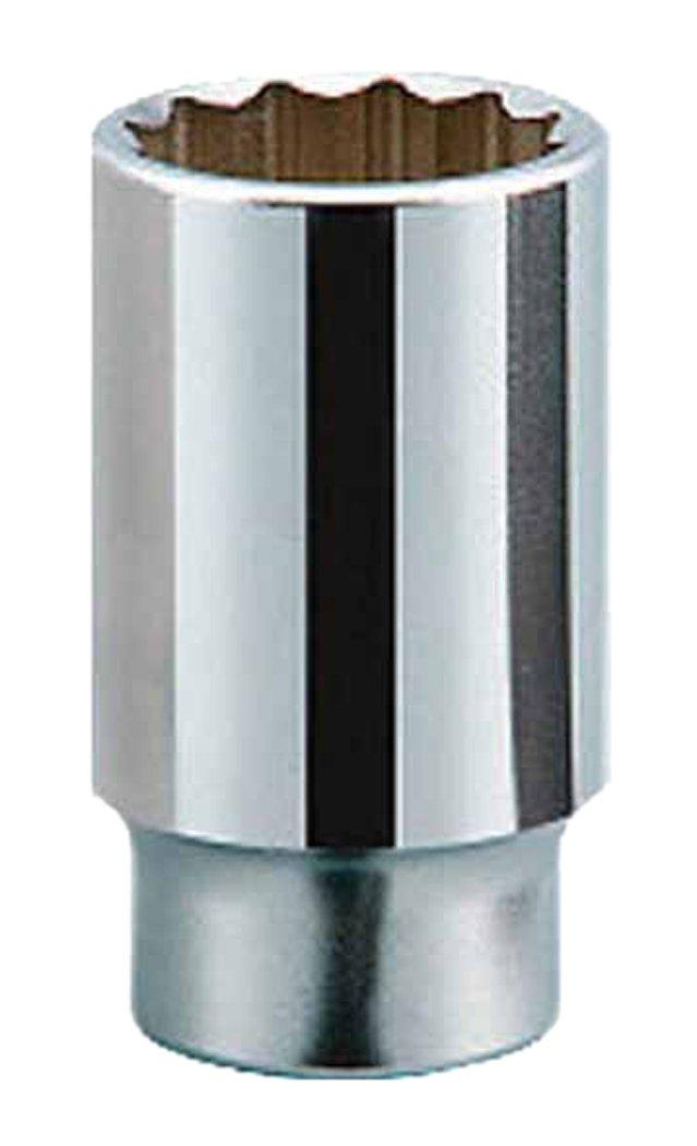 Kyoto Machinery Tools Deep Socket 56mm B4556 (KTC) 19.0mm (3/4 inch) (Dodecagonal)
Kyoto Machinery Tools Deep Socket 56mm B4556 (KTC) 19.0mm (3/4 inch) (Dodecagonal)