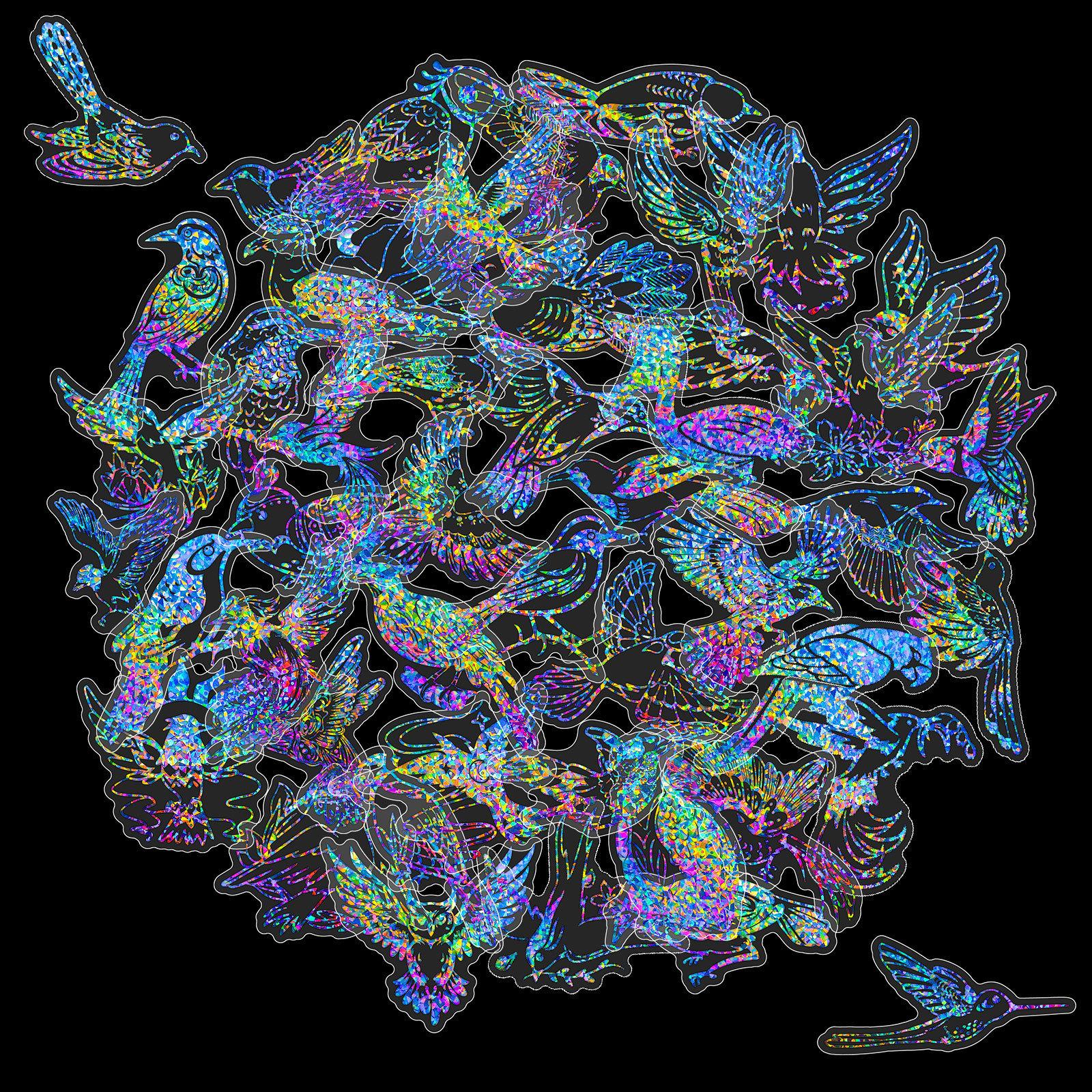 50 прозрачных лазерных наклеек на ноутбук с изображением птиц серии Petdiy Water Cup Laser Sticker
50 прозрачных лазерных наклеек на ноутбук с изображением птиц серии Petdiy Water Cup Laser Sticker