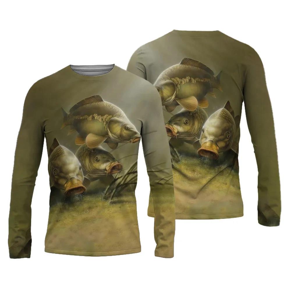 Модная мужская рубашка для рыбалки, 3D-принт, рыболовный костюм, дышащая футболка с длинными рукавами, летний спортивный костюм для рыбалки с круглым вырезом L
Модная мужская рубашка для рыбалки, 3D-принт, рыболовный костюм, дышащая футболка с длинными рукавами, летний спортивный костюм для рыбалки с круглым вырезом L