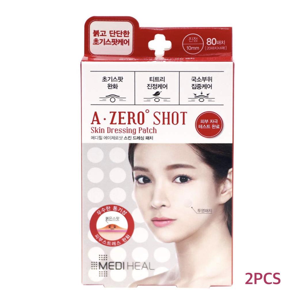 MEDIHEAL A Zero Shot Dressing Patch / Clear Acne Pimple Spot Patch 80 патчей * 2PCS (Наклейка под пятно под макияж для прыщей)
MEDIHEAL A Zero Shot Dressing Patch / Clear Acne Pimple Spot Patch 80 патчей * 2PCS (Наклейка под пятно под макияж для прыщей)