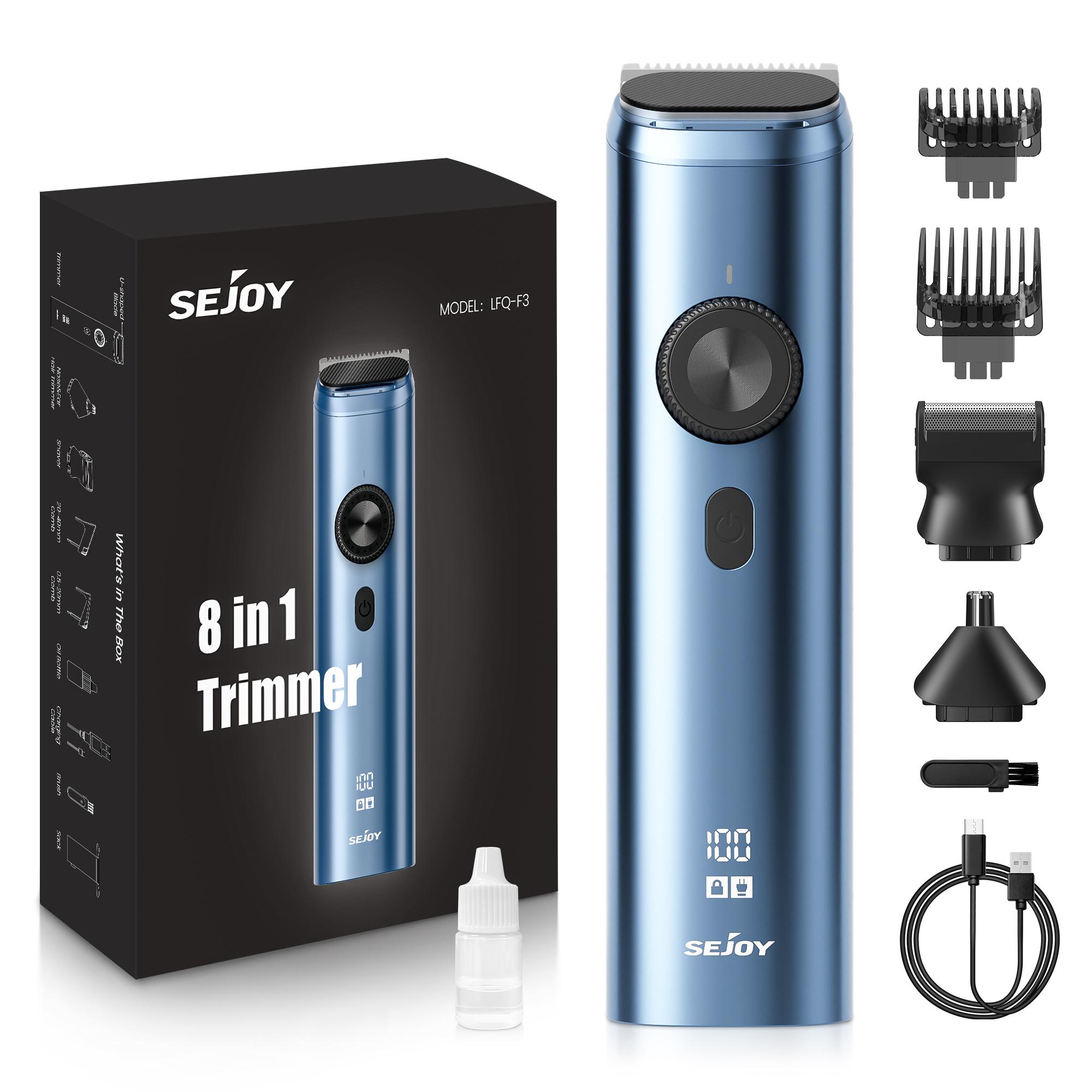 Sejoy Hair Clipper Professional Hair Trimmer Electric Clippers Cordless Hair Cutting Machine 1800mAh Trimmer Clipper for Men
Sejoy Hair Clipper Professional Hair Trimmer Electric Clippers Cordless Hair Cutting Machine 1800mAh Trimmer Clipper for Men