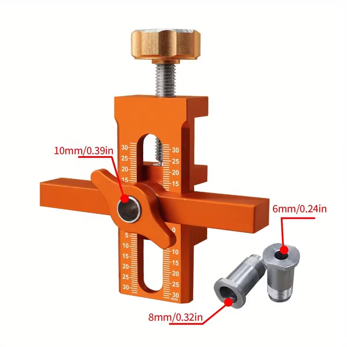 Woodworking Cabinet Door Installation Jig,Door Panel Installation Rebounding Device Drilling Tool 2 in 1 Quick Positioning Tool
Woodworking Cabinet Door Installation Jig,Door Panel Installation Rebounding Device Drilling Tool 2 in 1 Quick Positioning Tool