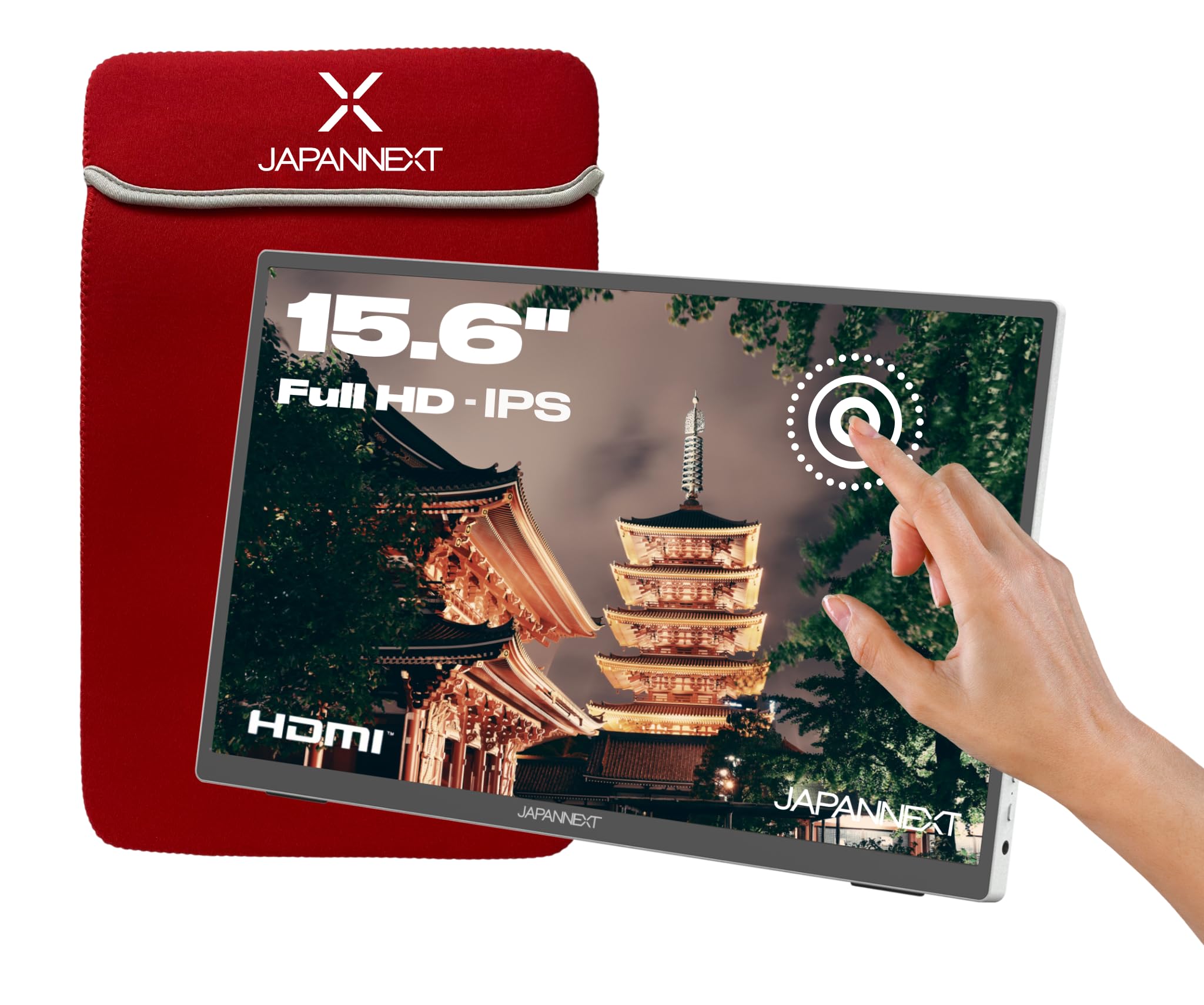 JAPANNEXT inch mobile monitor IPS panel full HD 1920x1080 resolution 15.6 (USB/Type C/PC compatible/built-in speaker/sRGB100%/non-glossy)
JAPANNEXT inch mobile monitor IPS panel full HD 1920x1080 resolution 15.6 (USB/Type C/PC compatible/built-in speaker/sRGB100%/non-glossy)