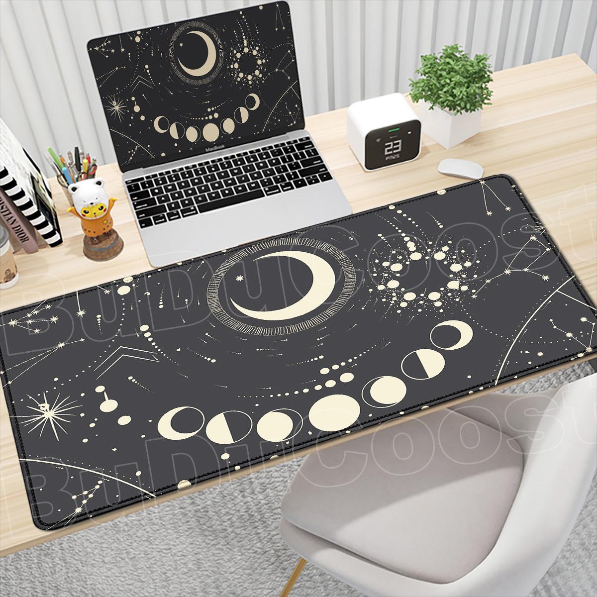 Large Kawaii Gaming Mouse Pad Space Moon Star Galaxy XXL Gray Desk Mat Table Carpet Non-slip HD Laptop Desk Accessories 600x300x2mm
Large Kawaii Gaming Mouse Pad Space Moon Star Galaxy XXL Gray Desk Mat Table Carpet Non-slip HD Laptop Desk Accessories 600x300x2mm
