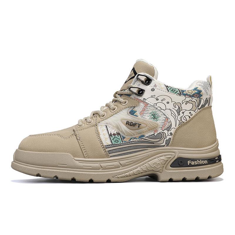 Autumn shoes men s shoes rhubarb boots men s 2025 new mountaineering men s high-top shoes Martin boots men s price is excellent 44 хаки
Autumn shoes men s shoes rhubarb boots men s 2025 new mountaineering men s high-top shoes Martin boots men s price is excellent 44 хаки