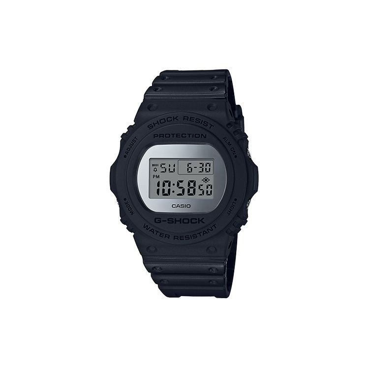 Casio G-Squad Series Fashion Trend Street Cool High-End LCD Display Sports Waterproof Quartz Movement Resin Strap Watch Men watches DW-5700BBMA-1 Silver Dial Black Strap
Casio G-Squad Series Fashion Trend Street Cool High-End LCD Display Sports Waterproof Quartz Movement Resin Strap Watch Men watches DW-5700BBMA-1 Silver Dial Black Strap
