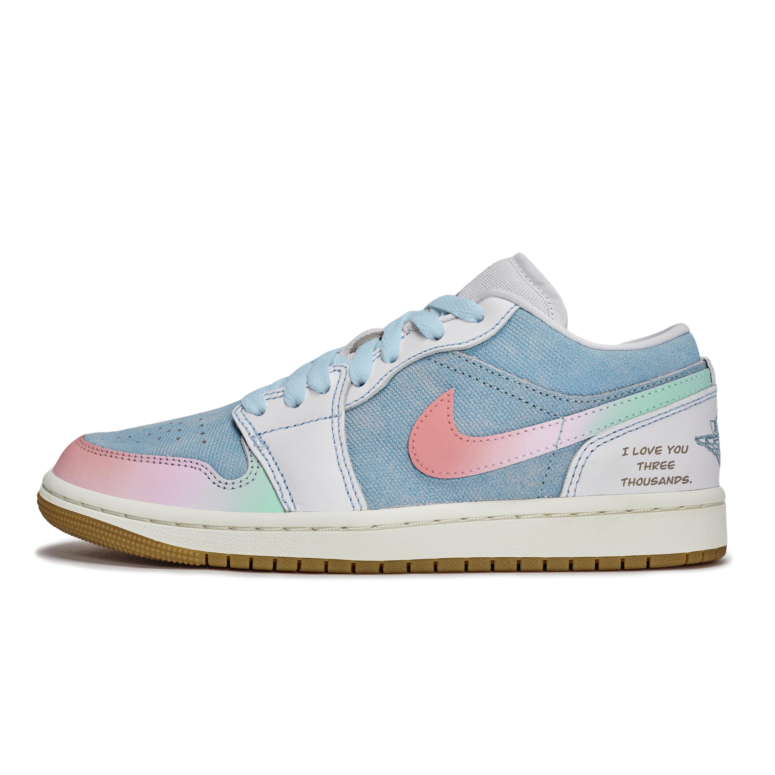 Jordan Air Jordan 1 RTHS Sunny After The Rain Abrasion Resistant Low top Vintage Basketball Shoes Women s Blue HQ2004-400(TeamR-) 35.5
Jordan Air Jordan 1 RTHS Sunny After The Rain Abrasion Resistant Low top Vintage Basketball Shoes Women s Blue HQ2004-400(TeamR-) 35.5