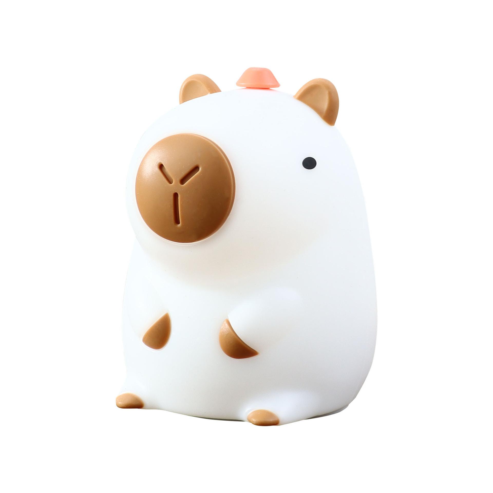 Capibara night light pat light gift bedroom ornament lighting rechargeable silicone light Charging model
Capibara night light pat light gift bedroom ornament lighting rechargeable silicone light Charging model