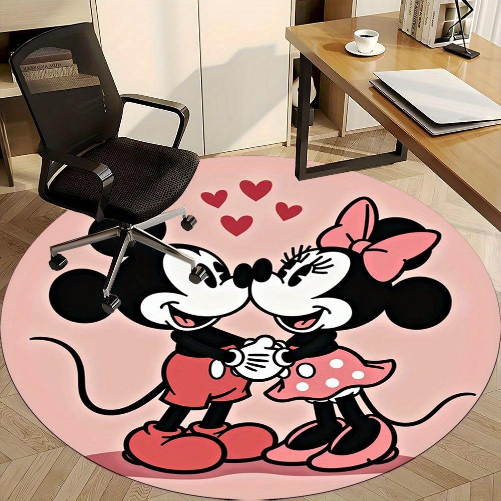 1pc Love in Every Step Mickey & Minnie Mouse Kiss Round Rug - Perfect for Office, Living Room, Bedroom Decor with Non-Slip Backing -0412144 80cm by 80cm
1pc Love in Every Step Mickey & Minnie Mouse Kiss Round Rug - Perfect for Office, Living Room, Bedroom Decor with Non-Slip Backing -0412144 80cm by 80cm