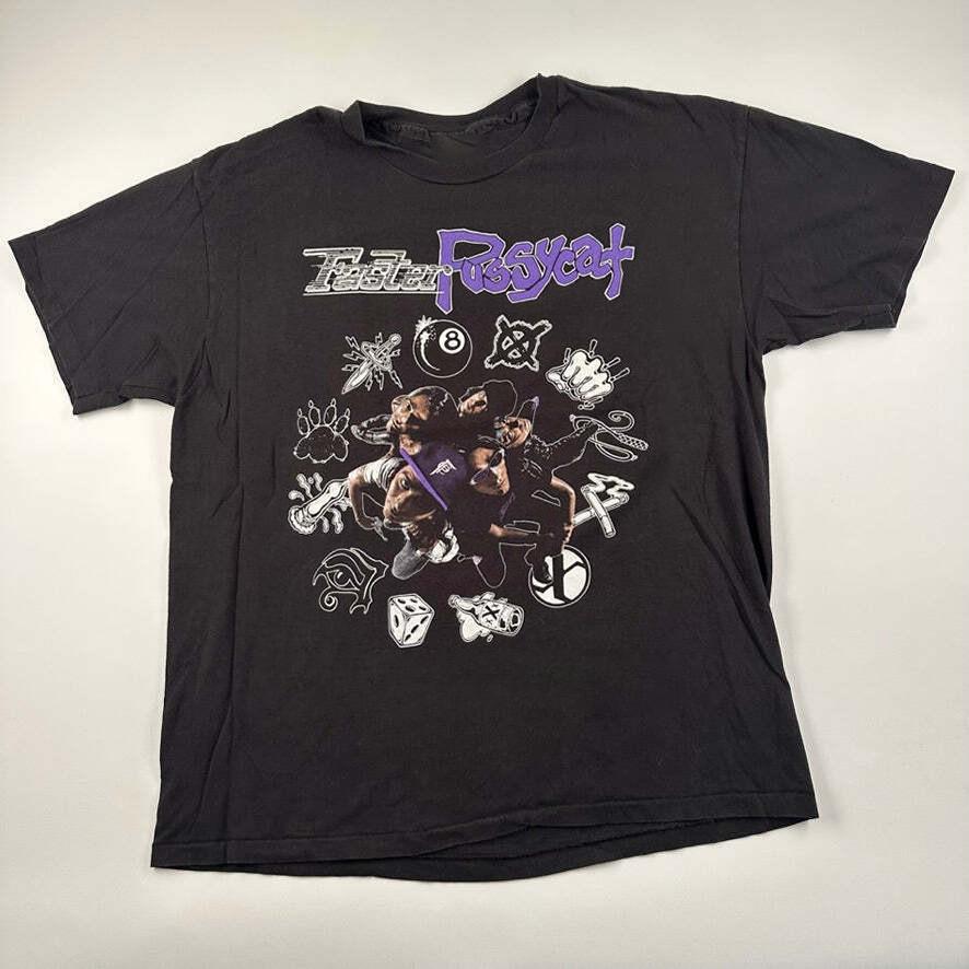Faster Pussycat Band 100% Cotton Tee Best Gift All Size S-4XL Unisex T-Shirt XXL
Faster Pussycat Band 100% Cotton Tee Best Gift All Size S-4XL Unisex T-Shirt XXL