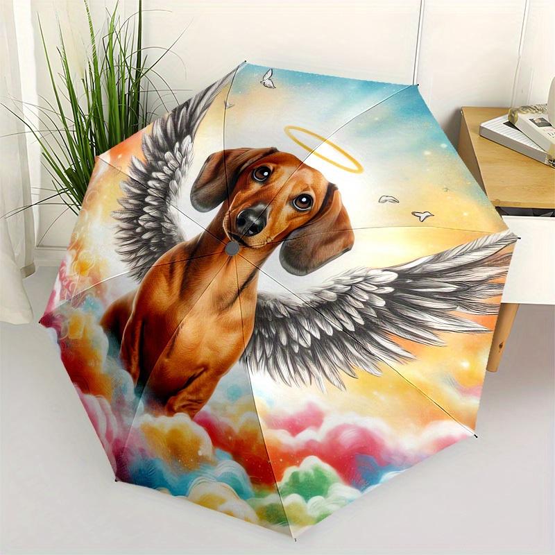 1pc Angel Dog in Heaven Umbrella with Plastic Handle,Suitable for All Seasons Home Travel Outdoor UmbrellaM1181
1pc Angel Dog in Heaven Umbrella with Plastic Handle,Suitable for All Seasons Home Travel Outdoor UmbrellaM1181
