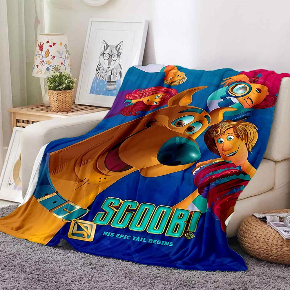 1pc Scooby-Doo Mystery Flannel Throw Blanket - HD Printed Lightweight Soft Warm All-Season Blanket for Sofa, Bed, Travel, Camping 146 130cmx150cm
1pc Scooby-Doo Mystery Flannel Throw Blanket - HD Printed Lightweight Soft Warm All-Season Blanket for Sofa, Bed, Travel, Camping 146 130cmx150cm