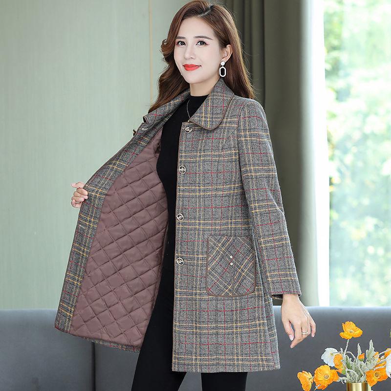 Mid-Length Autumn & Winter Trench Coat for Middle-Aged Women - Stylish and Thick for 40s & 50s 3XL (123-133 lbs)
Mid-Length Autumn & Winter Trench Coat for Middle-Aged Women - Stylish and Thick for 40s & 50s 3XL (123-133 lbs)