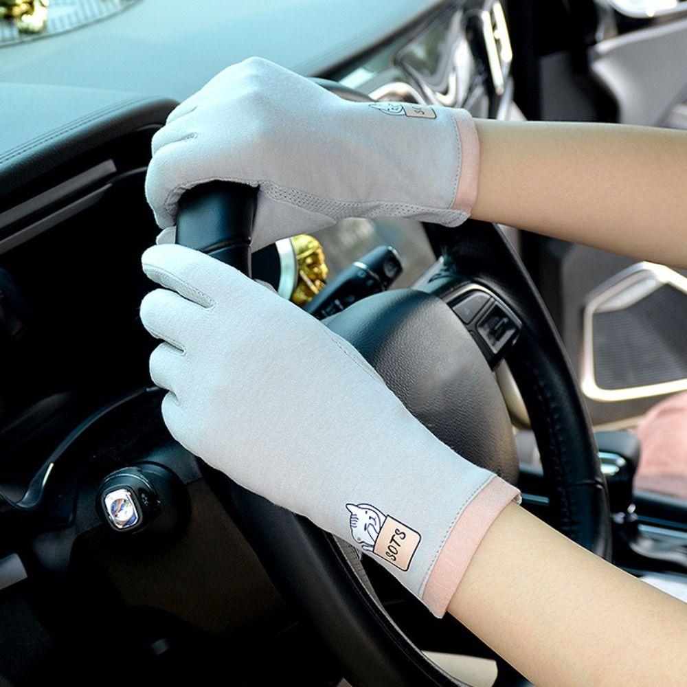 Mesh Five Finger Driving Gloves Cat Cartoon Mittens Breathable Summer Sunscrean Gloves Sports
Mesh Five Finger Driving Gloves Cat Cartoon Mittens Breathable Summer Sunscrean Gloves Sports