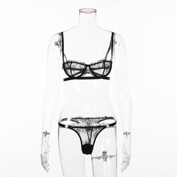 Летний кружевной ажурный дышащий сексуальный комплект нижнего белья для женщин Small
Летний кружевной ажурный дышащий сексуальный комплект нижнего белья для женщин Small