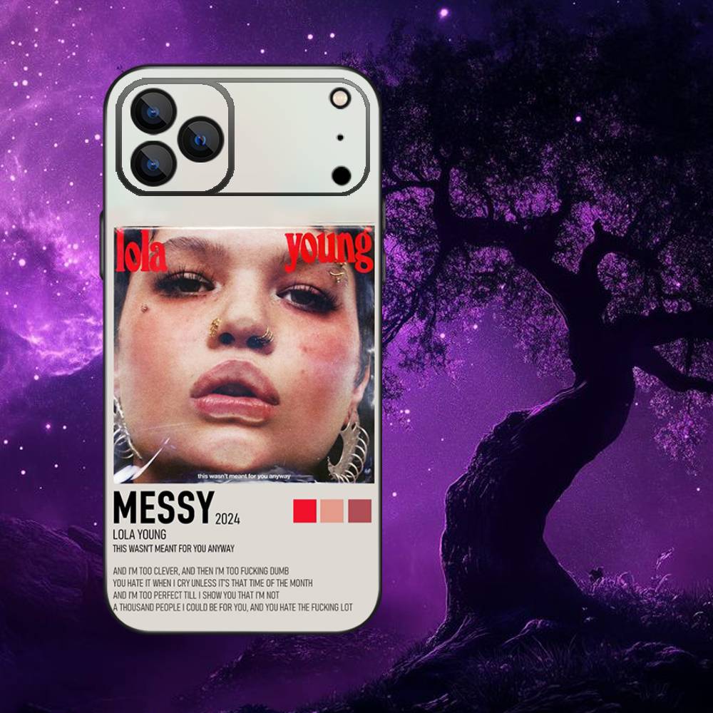 L-Lola Young Messy Phone Case For iPhone 17,16,15,14,13,12,11,Pro,Max,Plus,E,Air,Mini Protective Black Cover iPhone12
L-Lola Young Messy Phone Case For iPhone 17,16,15,14,13,12,11,Pro,Max,Plus,E,Air,Mini Protective Black Cover iPhone12